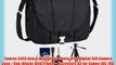 Tamrac 5426 Aria 6 Messenger Photo/iPad Digital SLR Camera Case / Bag (Black) with Tripod