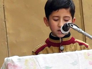 Urdu speech by Suleman class 3rd TMS Topi