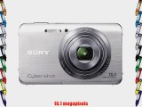 Sony Cyber-shot DSCW650 16.1 MP Digital Camera with 5x Optical Zoom and 3.0-Inch LCD (Silver)