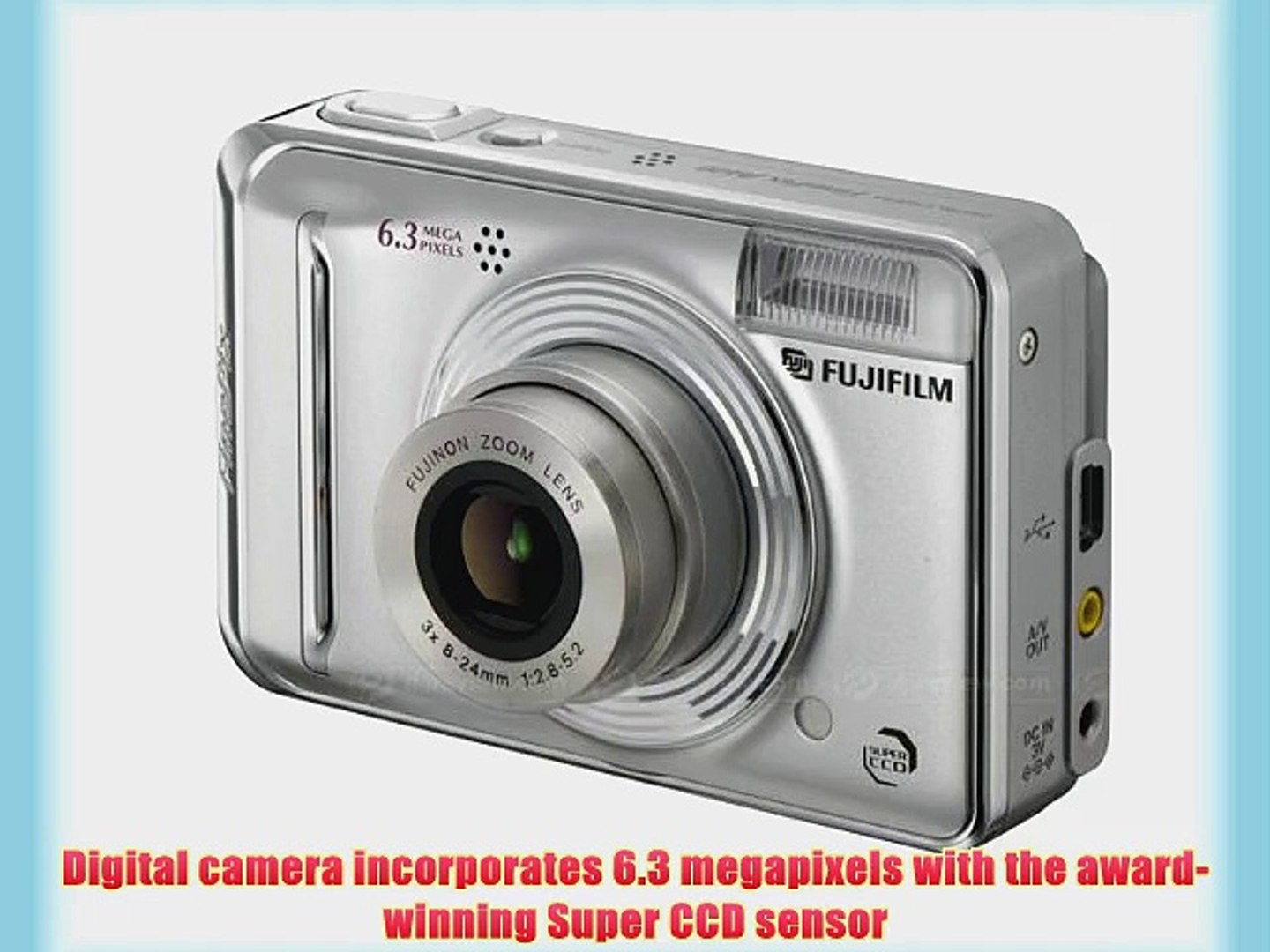 Fujifilm FinePix A600 6.3 MP Digital Camera with 3x Optical