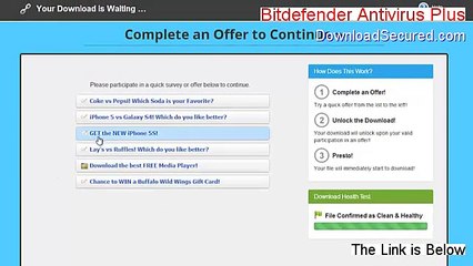 Bitdefender Antivirus Plus Full Download - Instant Download [2015]