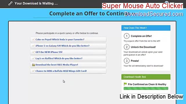 Super Mouse Auto Clicker Key Gen [Risk Free Download 2015]