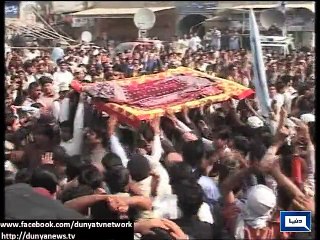 Dunya news- Sindh mourns Shikarpur tragedy
