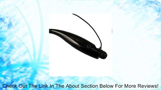 Frog-tech� Black U Series Universal HV-800 Wireless Music A2DP Stereo Bluetooth Vibration Neckband Style Headset Earphone for Cellphones with Bluetooth Function Review