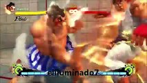 Street Fighter 4 Loquendo (Ultras,Specials,Finishers) Characters