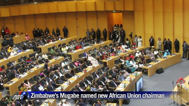 Zimbabwe’s Robert Mugabe named new African Union chairman