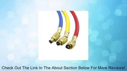 Orion R12 R22 R502 HVAC A/C DIAGNOSTIC MANIFOLD GAUGE SET W/3 Color 60" CHARGING HOSES Review