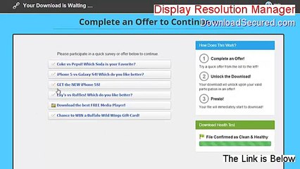 Display Resolution Manager Crack (Legit Download 2015)