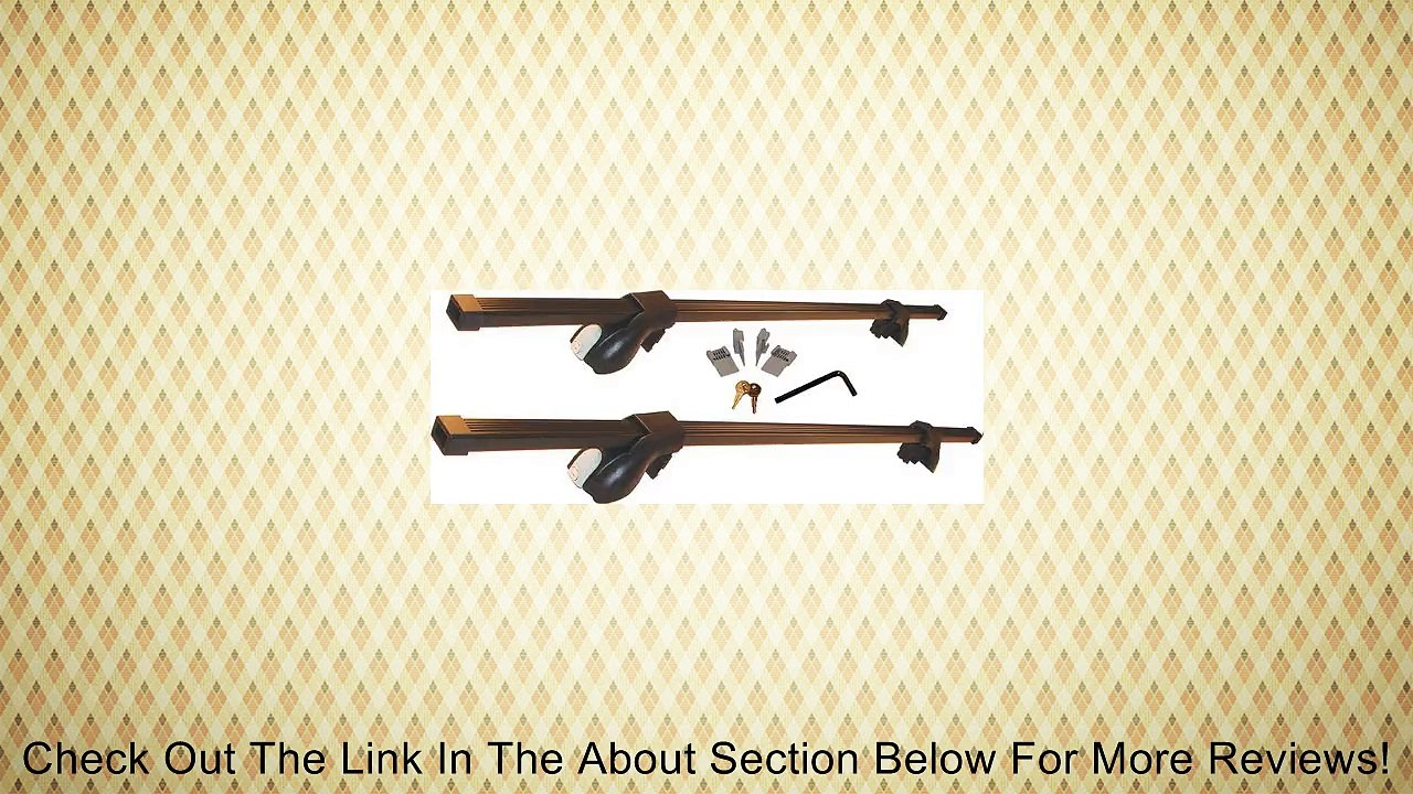 2013 Subaru XV Crosstrek Malone Roof Rail Cross Bars, 50" Black, LIFETIME WARRANTY! Review