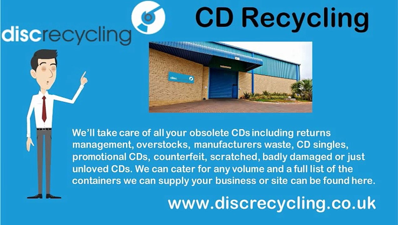 Highest Quality CD Recycling Services from Disc Recycling