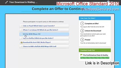 Microsoft Office Standard 2010 Serial - Download Here [2015]