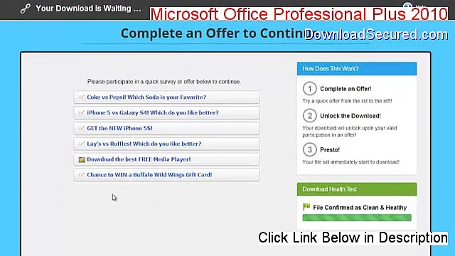 Microsoft Office Professional Plus 2010 (64-bit) Full Download (microsoft office professional plus 2010 encountered an error during setup)