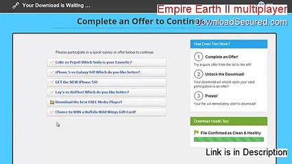 Empire Earth II multiplayer Full Download [Legit Download 2015]