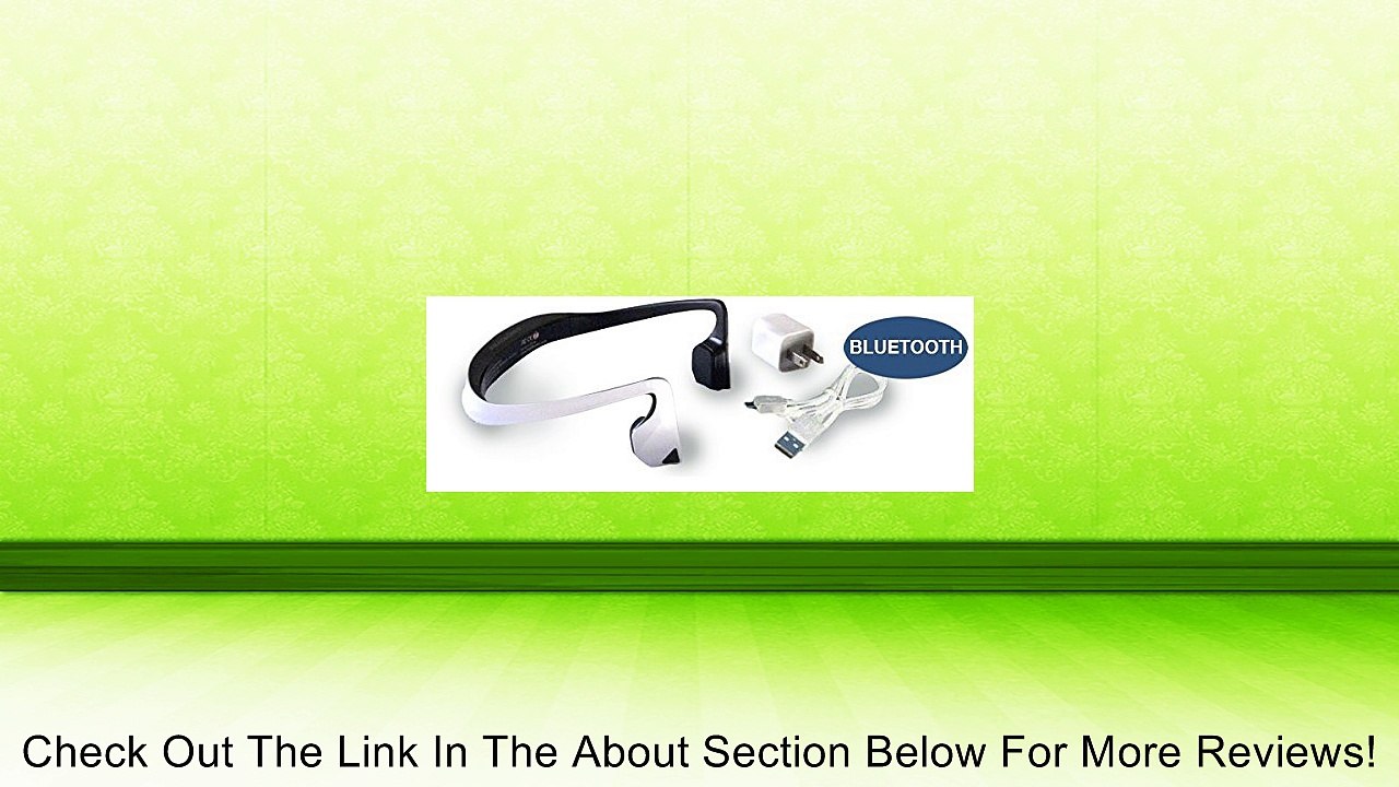 iheadbones Bluetooth Bone Conduction Stereo Headset - White Review
