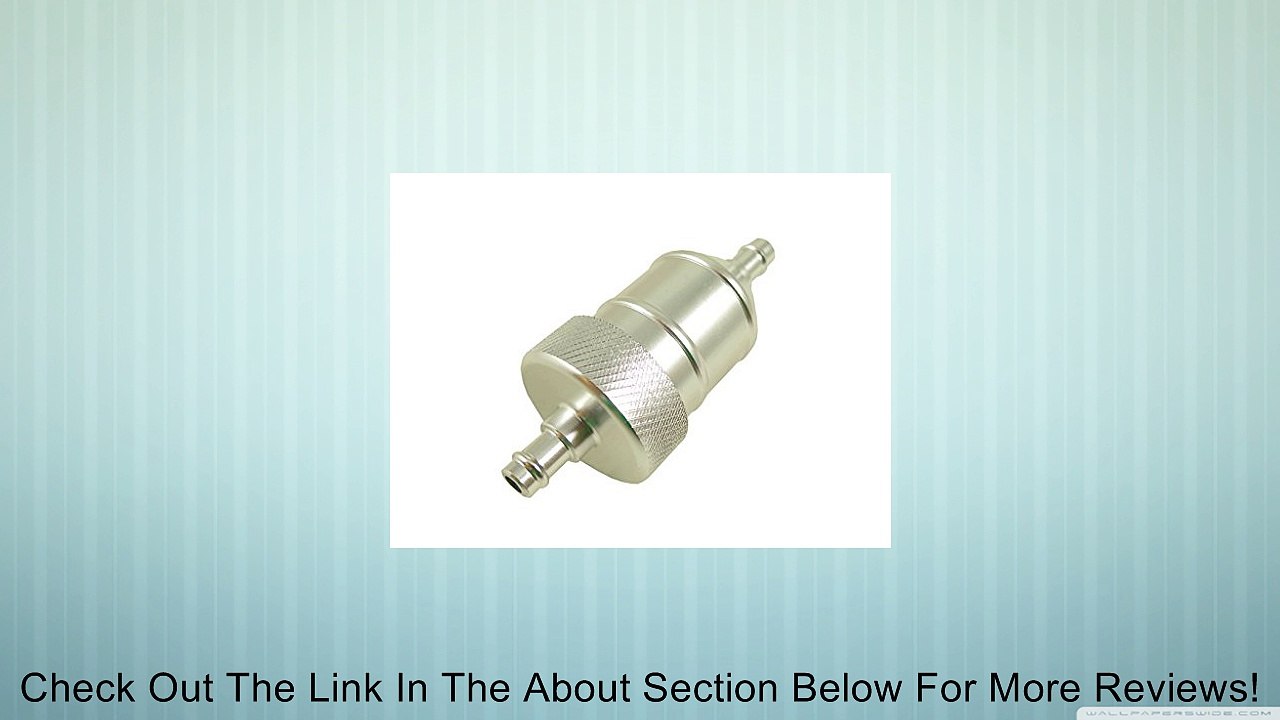CNC Gas Fuel Filter HONDA XR 50 CRF 50 PIT BIKE ALUMINUM SILVER Review