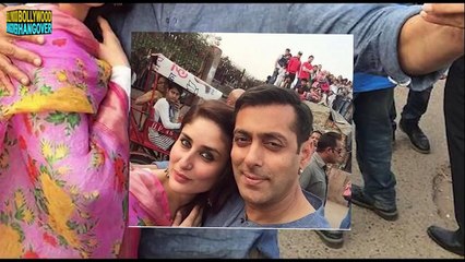 Salman Khan & Kareena Kapoor Khan on a PAINTING SPREE