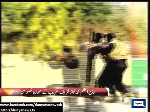 Nawaz Sahrif & Army Chief Attend Passing Out Parade of Counter Terrorism Force