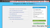 Microsoft Windows Small Business server 2008 Crack [Free of Risk Download 2015]