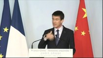 Valls achève sa visite en Chine avec un 