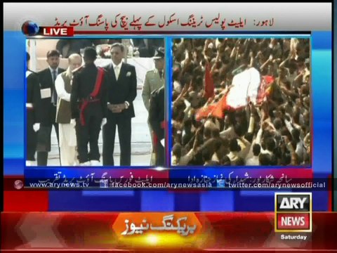 Shikarpur Imambargah Blast: Funeral Prayers of 40 Martyrs Offered