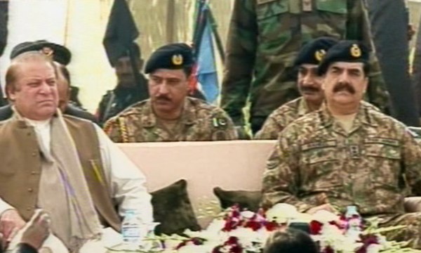 Lahore:PM Nawaz, Army Chief attend passing out parade of counter-terrorism force
