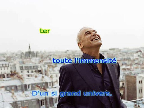 KARAOKE MICHEL FUGAIN - Je n'aurai pas le temps