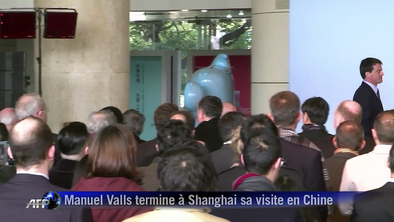 Le "bienvenue en France" en chinois de Manuel Valls