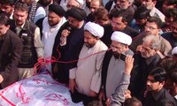 Funeral Prayer Of ‘Shikarpur Suicide Attack’ Victims Performed