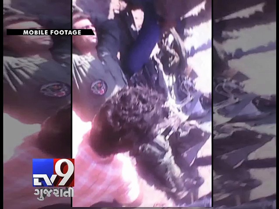 MiG-21 Fighter Jet Crashes in Jamnagar, Pilot Safe - Tv9 Gujarati