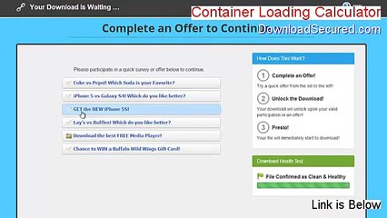 Container Loading Calculator Download Free (Download Here)