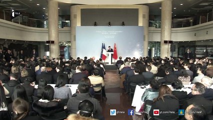 Manuel Valls s'adresse en chinois aux investisseurs