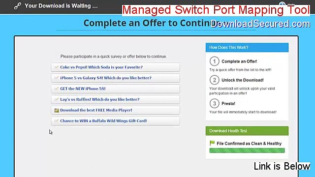 Managed Switch Port Mapping Tool Keygen - Download Here