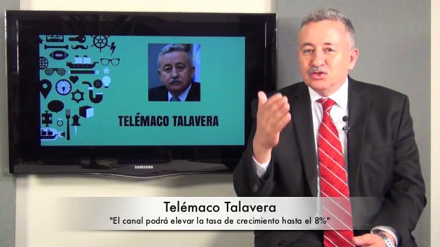 Telémaco Talavera, portavoz del proyecto del Canal Interoceánico de Nicaragua. 29-1-2015