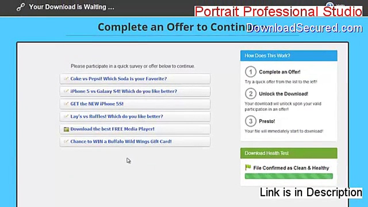 Portrait Professional Studio Key Gen - Instant Download 2015