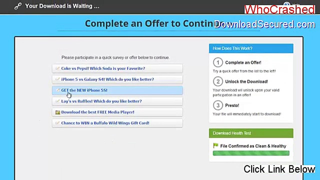 WhoCrashed Download Free (Free of Risk Download 2015)