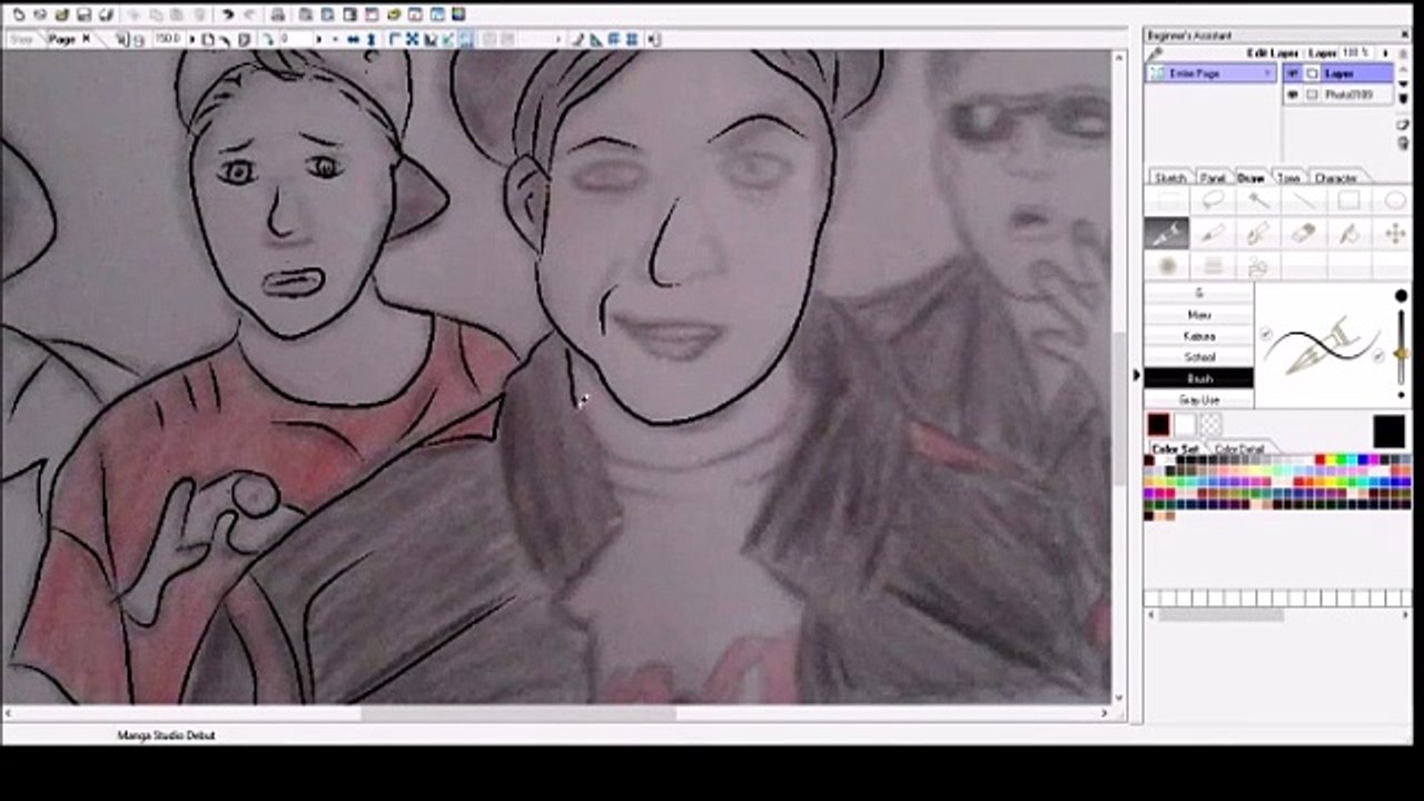 Dessin sur tablette graphique 3 (Salut Les Geeks)