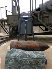 Seyit Onbaşı'nın Kaldırdığı Top Mermisi Tartıldı