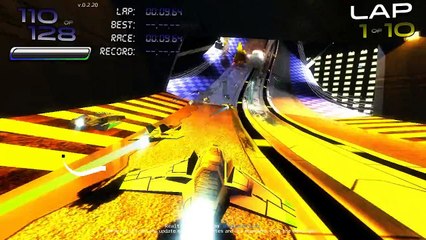 Red Forest Procedurally Generated Pod racing