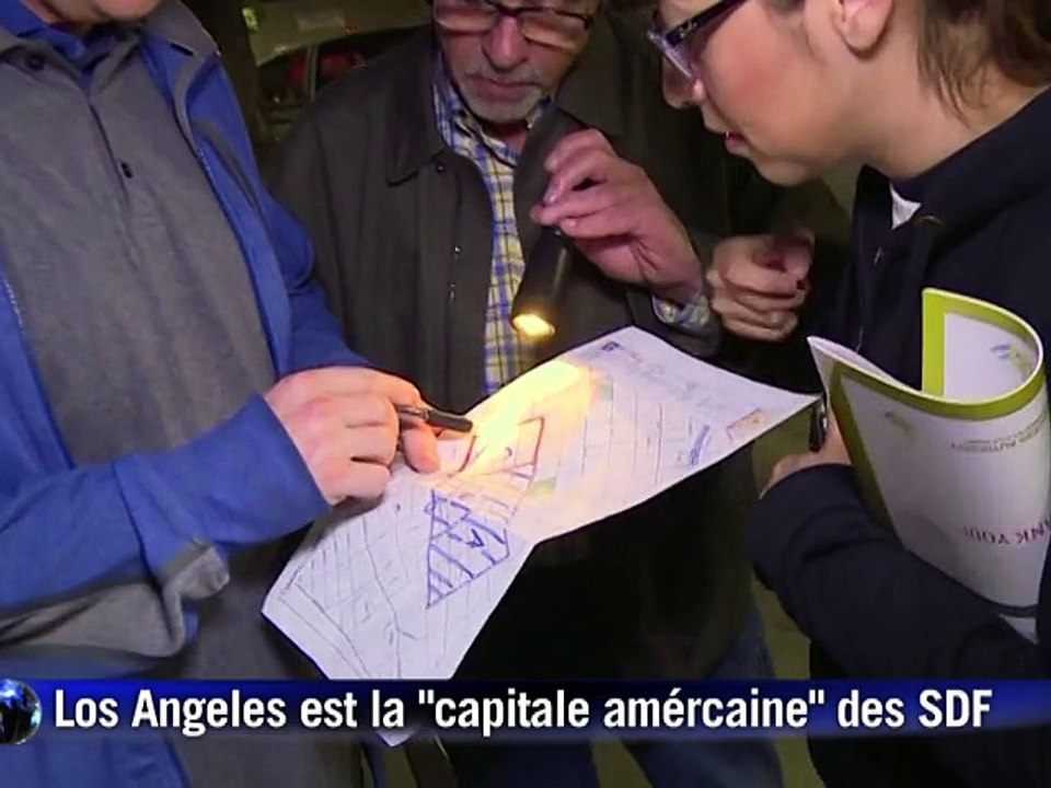 Los Angeles, la "capitale" américaine des SDF,...
