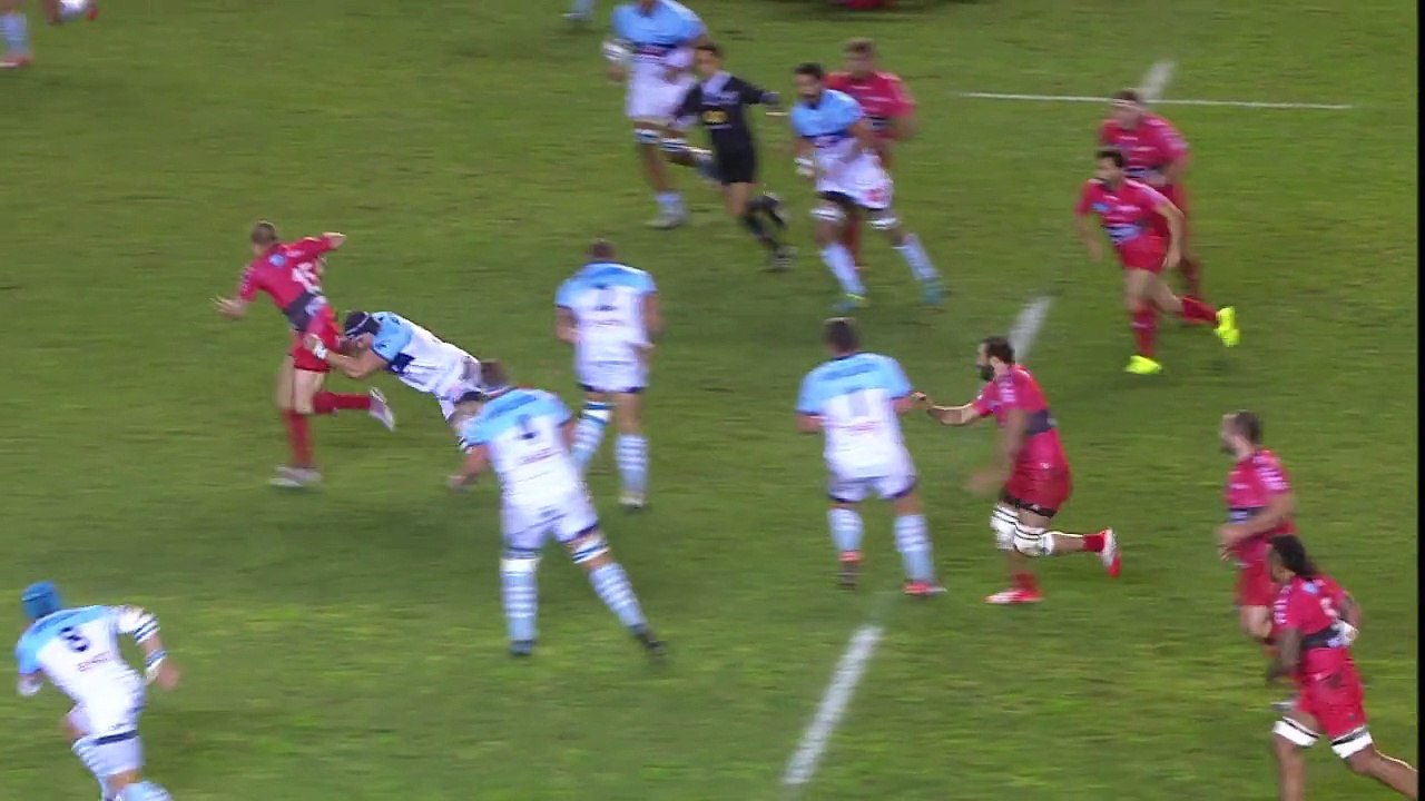 TOP14 - Toulon-Bayonne: Essai Bryan Habana (TLN) - J17 - Saison 2014/2015