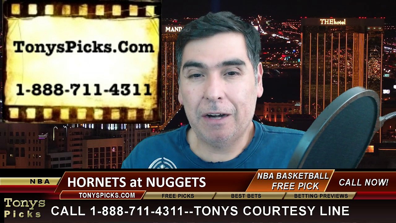Denver Nuggets vs. Charlotte Hornets Free Pick Prediction NBA Pro Basketball Odds Preview 1-31-2015