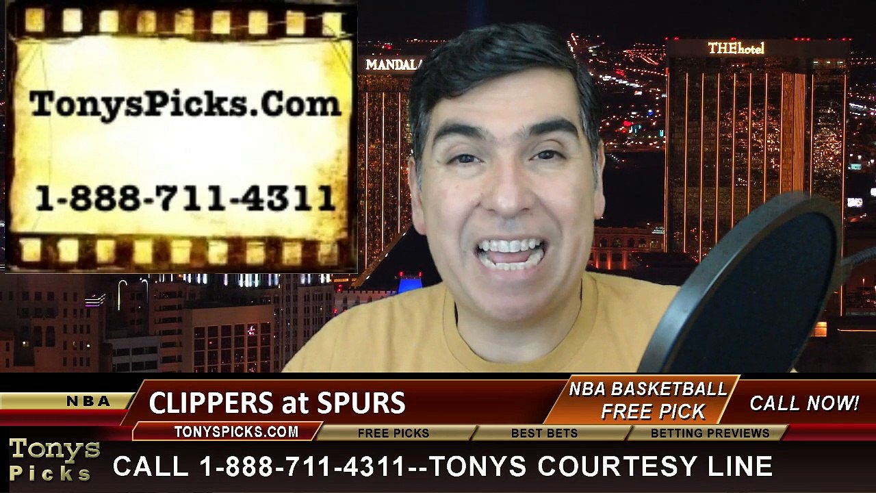 San Antonio Spurs vs. LA Clippers Free Pick Prediction NBA Pro Basketball Odds Preview 1-31-2014