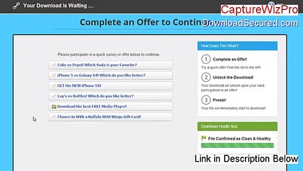 CaptureWizPro Key Gen - Instant Download 2015