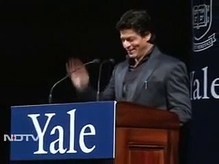 Shah Rukh Khan's speech at Yale University - Part 1