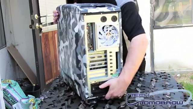 Cooler Master Storm Sniper Urban Camo Sniper Case Mod