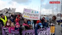 Paimpol. Restructuration scolaire : 200 manifestants dans la rue