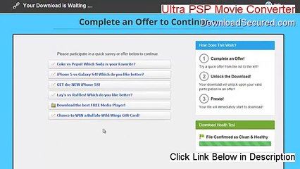 Ultra PSP Movie Converter Crack - Download Now [2015]