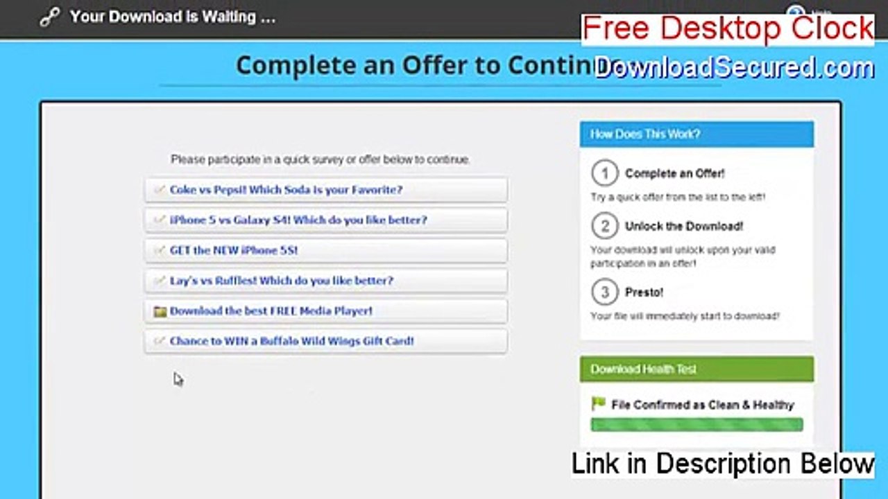 Free Desktop Clock Key Gen - Download Now