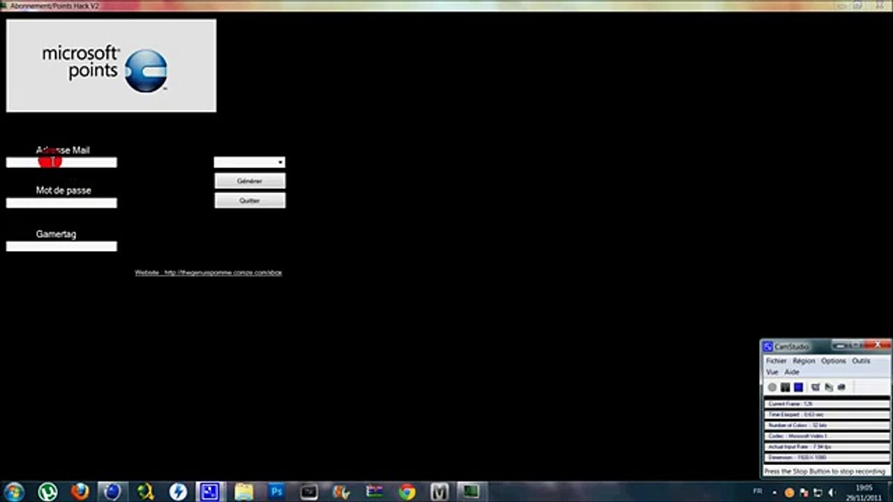 générateur de code Xbox live