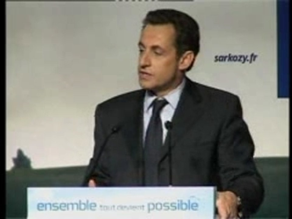 Nicolas Sarkozy à Londres: discours